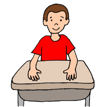 Hands on Desk Picture