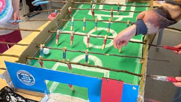 Foozball table