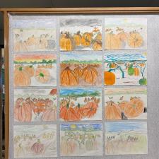 pencil drawings of pumpkins